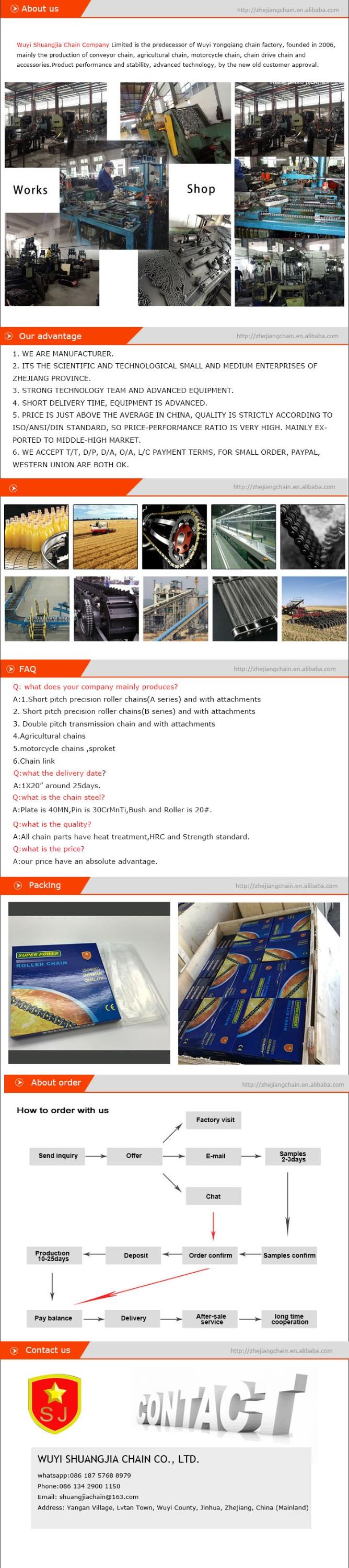 double wide roller chain 16B